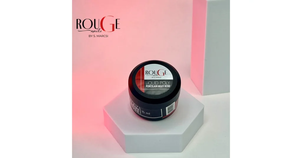 Rouge Nails Liquid Poly Porcelain Milky Rosé